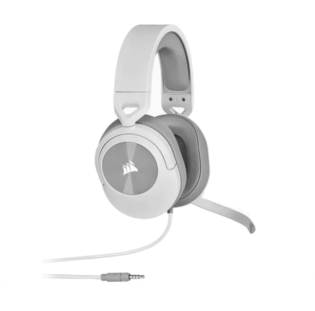 AURICULAR CORSAIR HS55 GAMING STEREO WHITE (3678)
