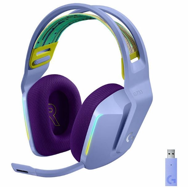AURICULAR LOGITECH G733 LILA RG WIRELESS