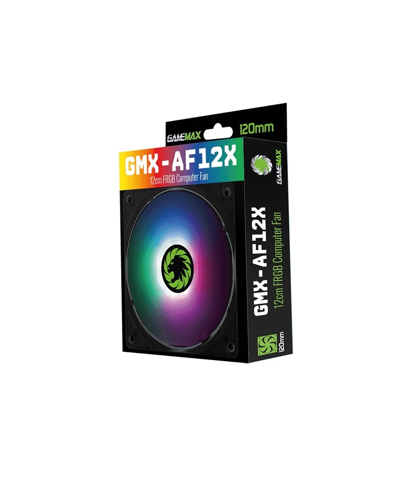 FAN GAMEMAX P/ GABINETE 120MM RGB