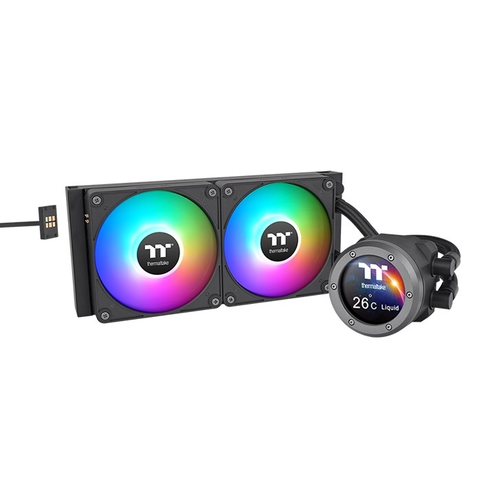WATER COOLER THERMALTAKE AIO TH240 V2 ULTRA EX ARGB SYNC LCD