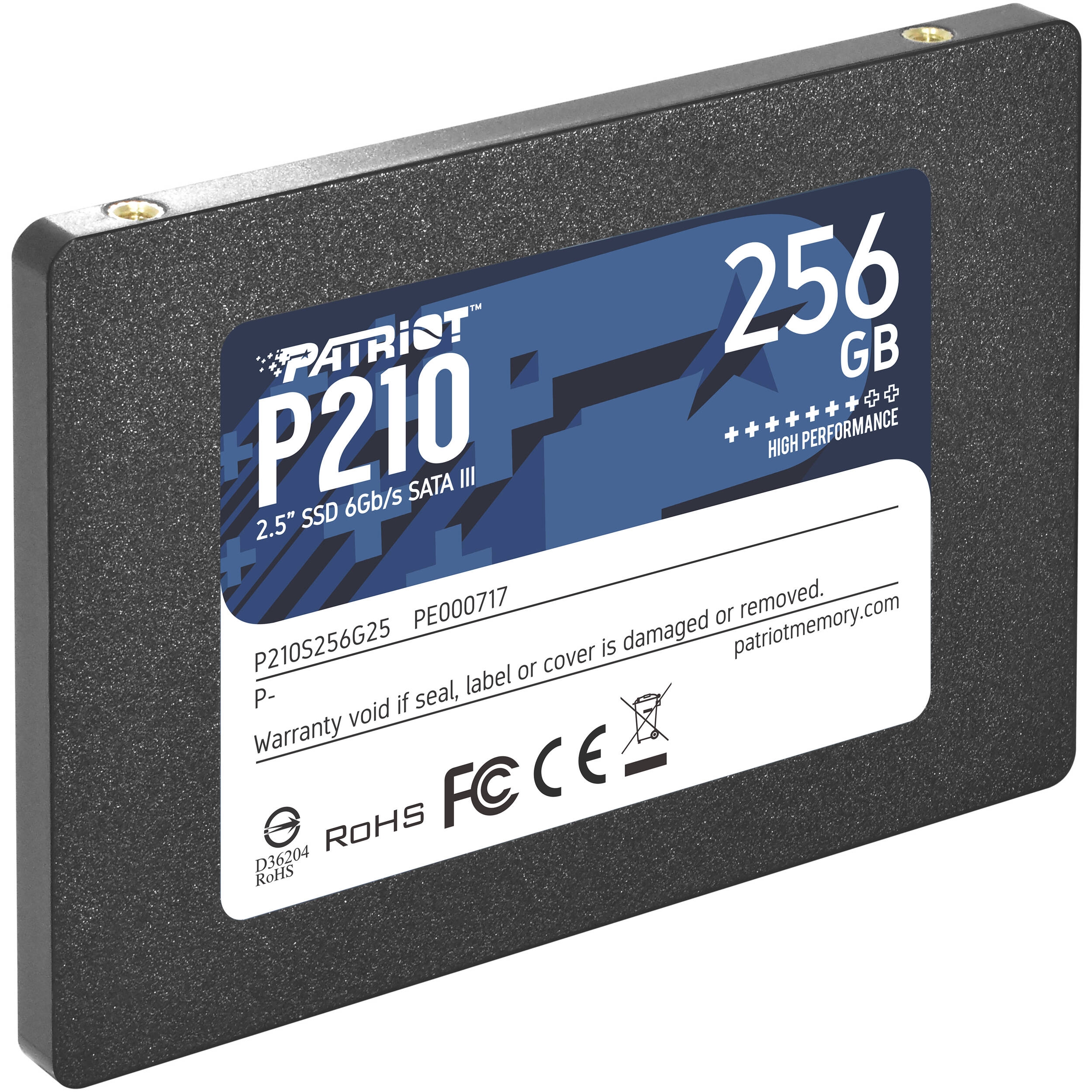DISCO SSD PATRIOT 256GB P210 SATA