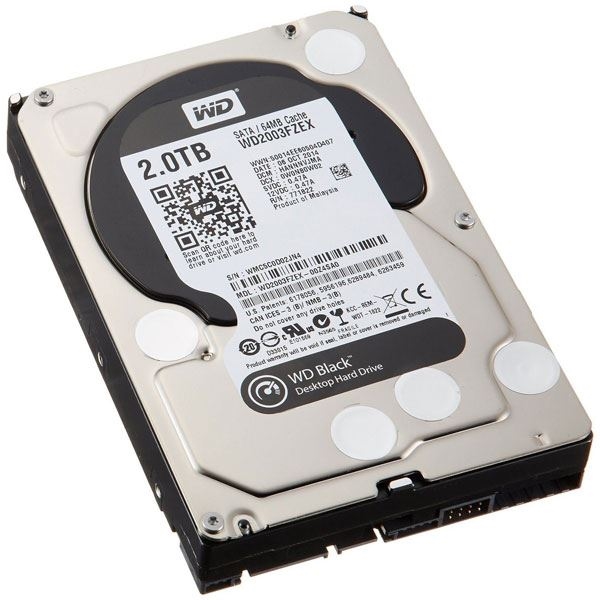 DISCO HDD WD 2TB BLACK