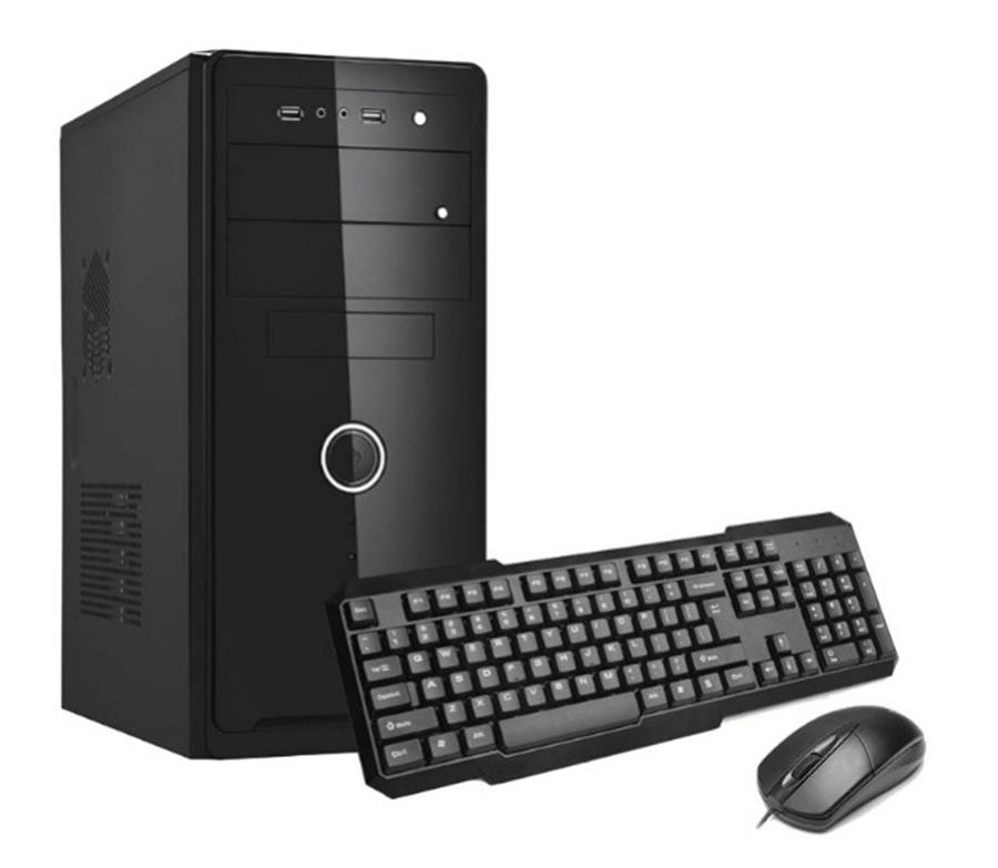 GABINETE KIT TECLADO MOUSE Y FUENTE