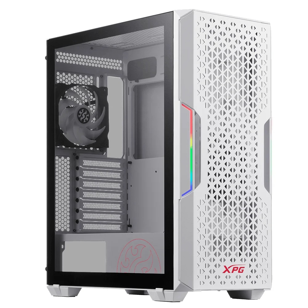 GABINETE XPG STARKER AIR BTF BLANCO FAN ARGB X4