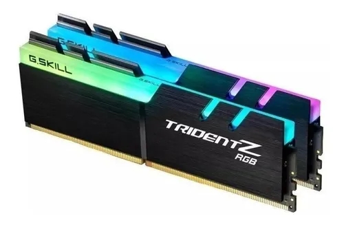 MEMORIA 16GB (2X8) DDR4 3600 GSKILL TRIDENT Z RGB