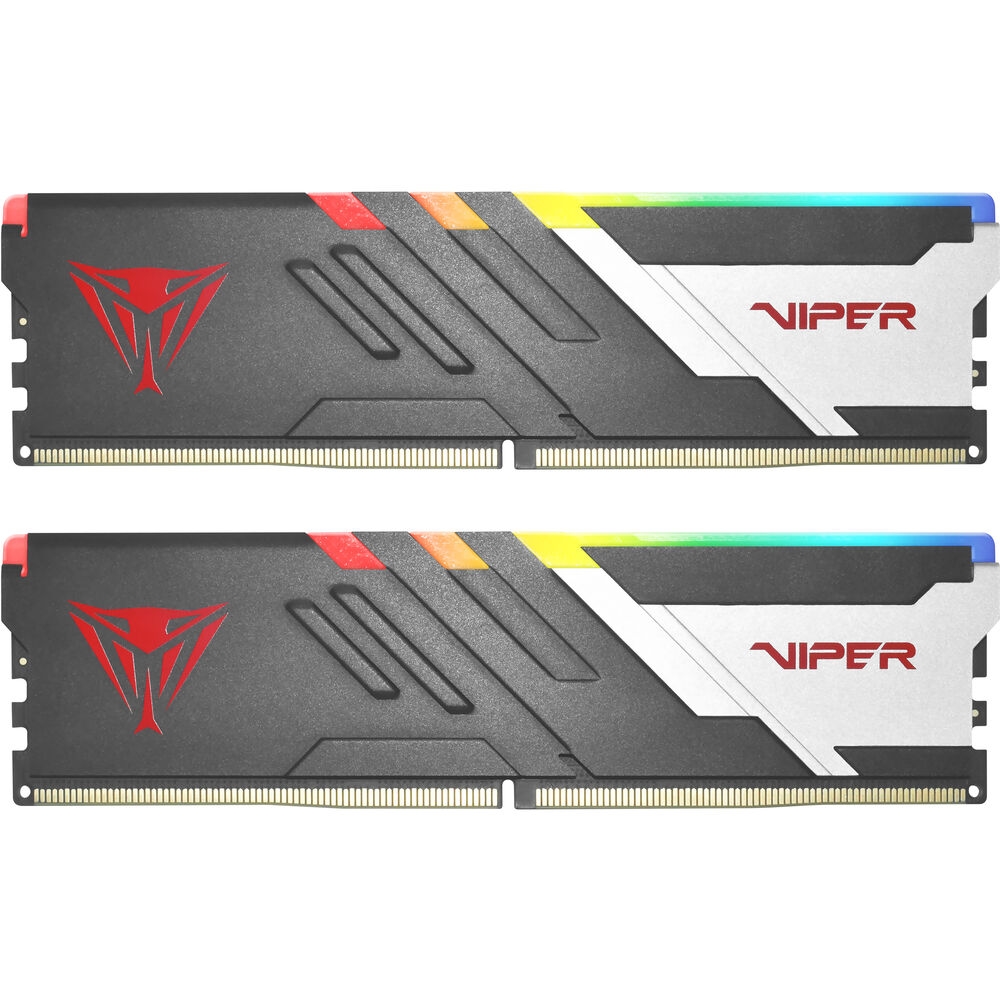 MEMORIA PATRIOT VIPER VENOM DDR5 32GB 7200 MHZ RGB CL32 BLK/SIR HS DUAL KIT PE000890