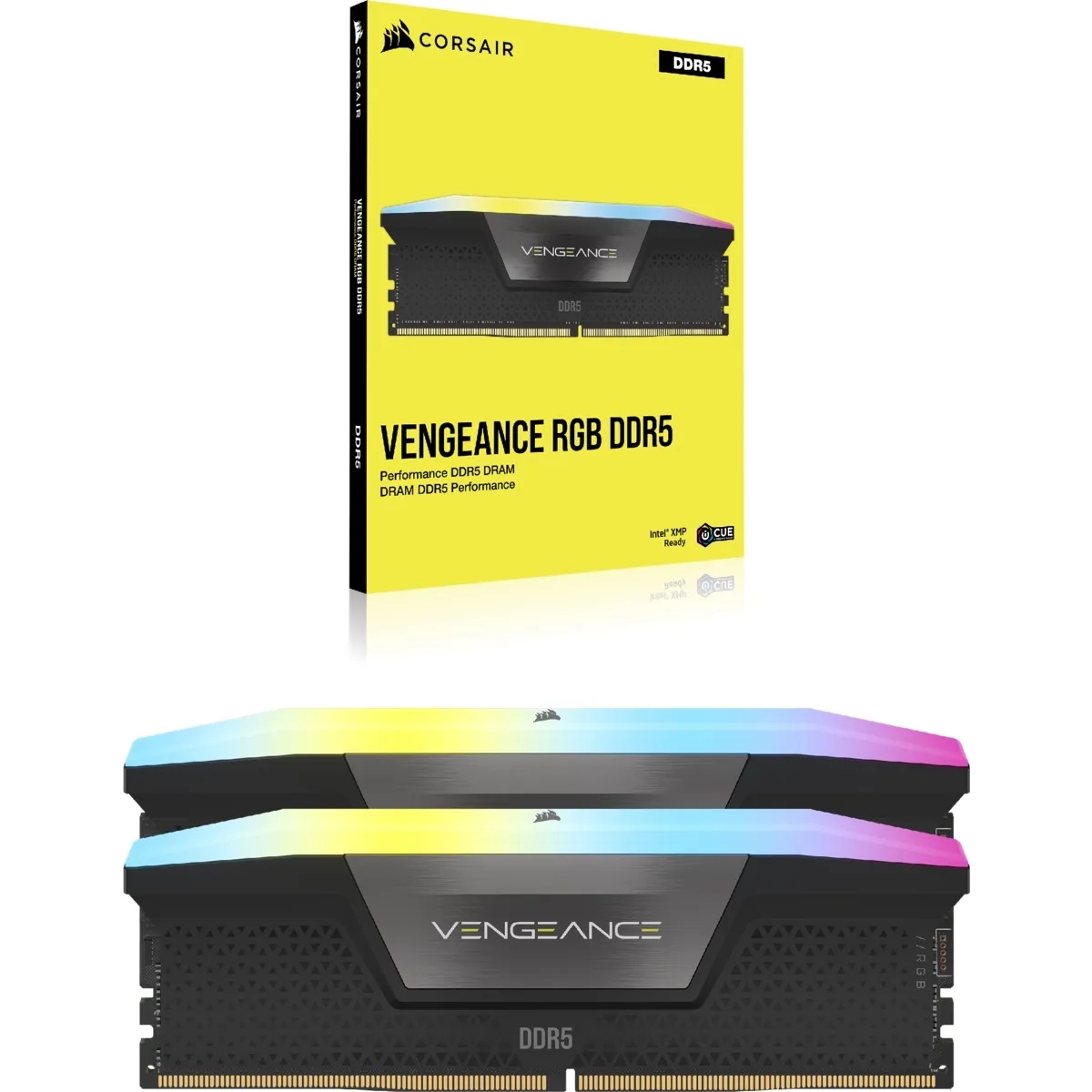 MEMORIA 32GB (2X16) 6400 MHZ RGB CORSAIR VENGEANCE AMD EXPO