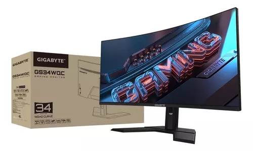 MONITOR 34" GIGABYTE CURVO GS34WQC-SA 2K+ 120HZ