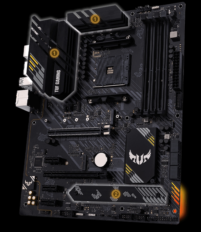 MOTHER ASUS TUF B550-PLUS AM4