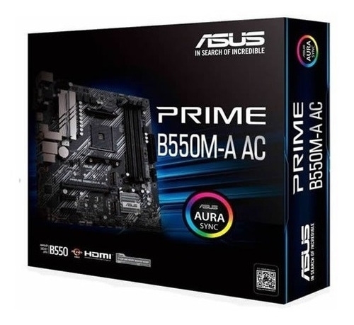 MOTHER ASUS PRIME B550M-A AC AM4