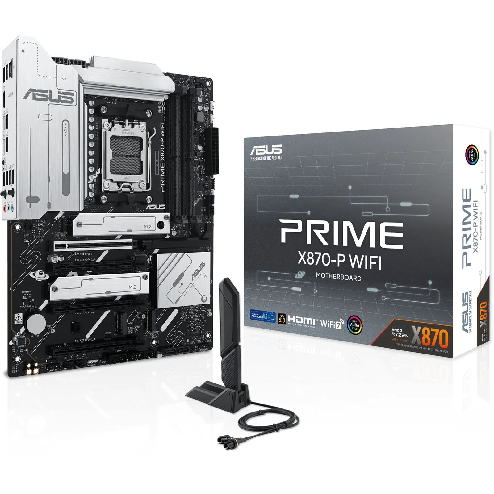 MOTHER ASUS (AM5) PRIME X870-P WIFI