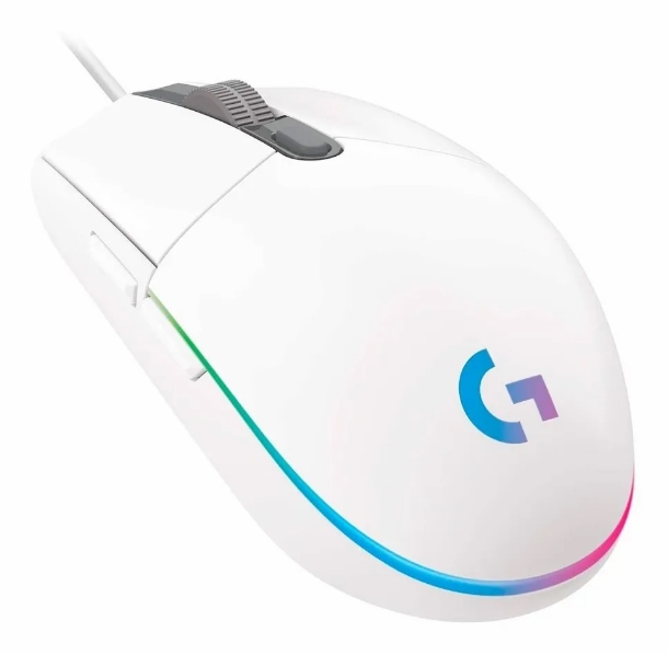 MOUSE LOGITECH G203 WHITE