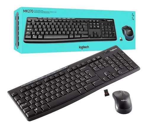 TECLADO LOGITECH MK270 WIRELESS