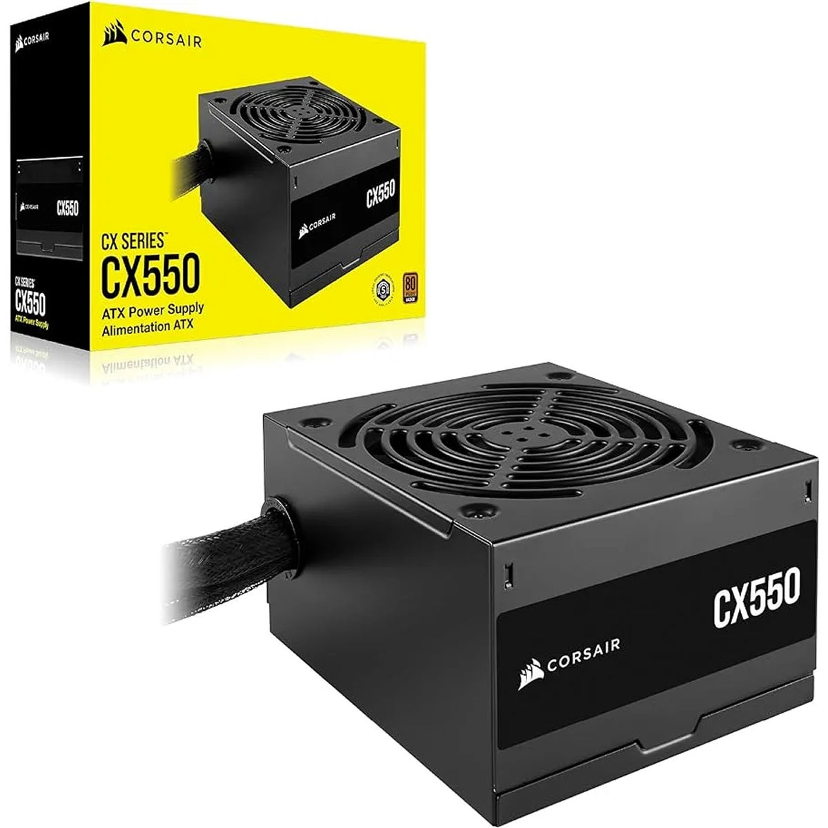 FUENTE CORSAIR 550W CX 80 PLUS BRONZE