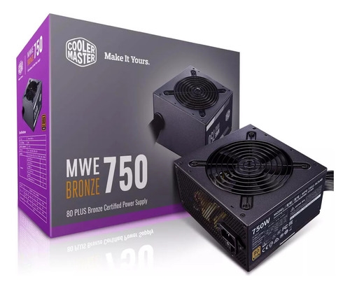 FUENTE PC CM MWE BRONZE V2 FR 750W 80PLU
