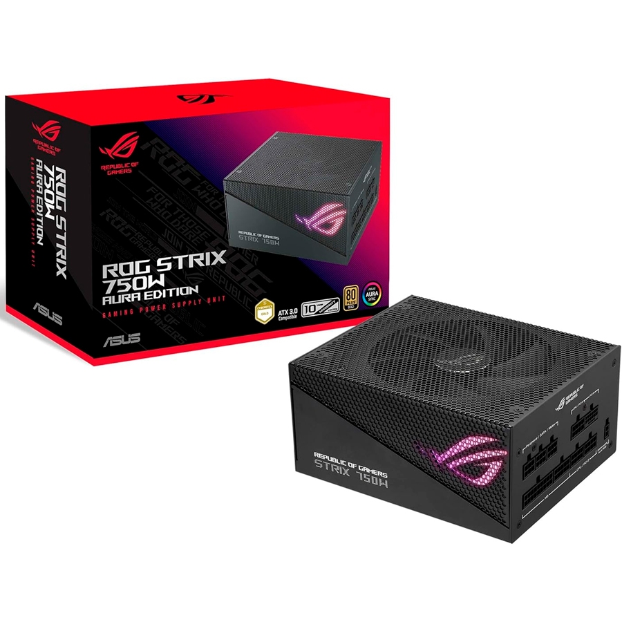 FUENTE ASUS ROG STRIX 750W AURA GAMING 80 PLUS GOLD