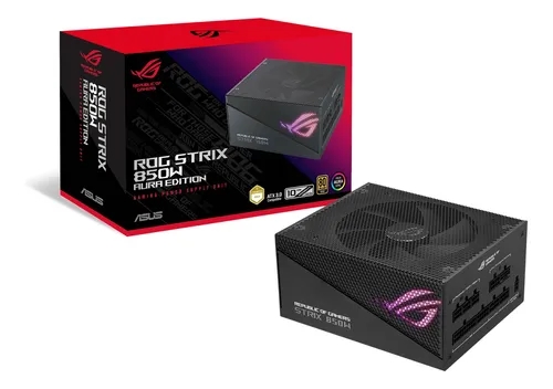 FUENTE ASUS ROG STRIX 850W AURA GAMING 80 PLUS GOLD