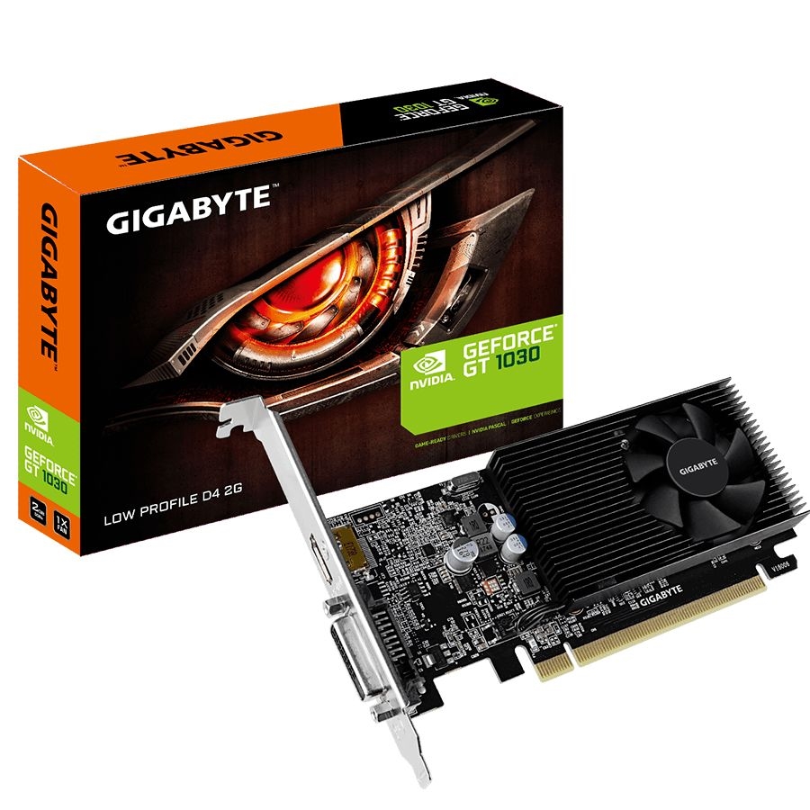 VIDEO GEFORCE GT 1030 GIGABYTE LOW PROFILE D4 2G