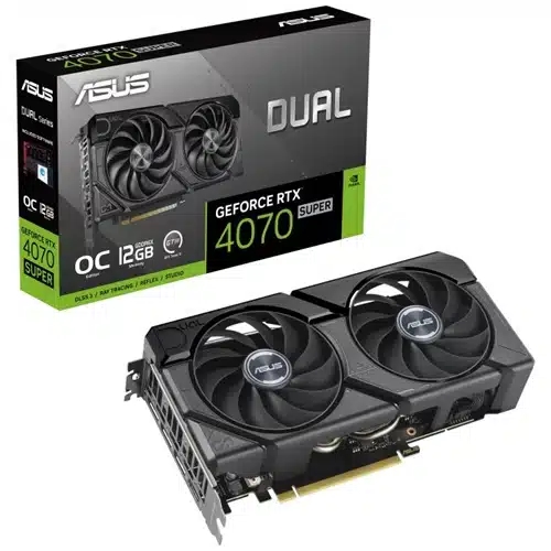 VIDEO GEFORCE RTX 4070 SUPER ASUS DUAL O12G EVO