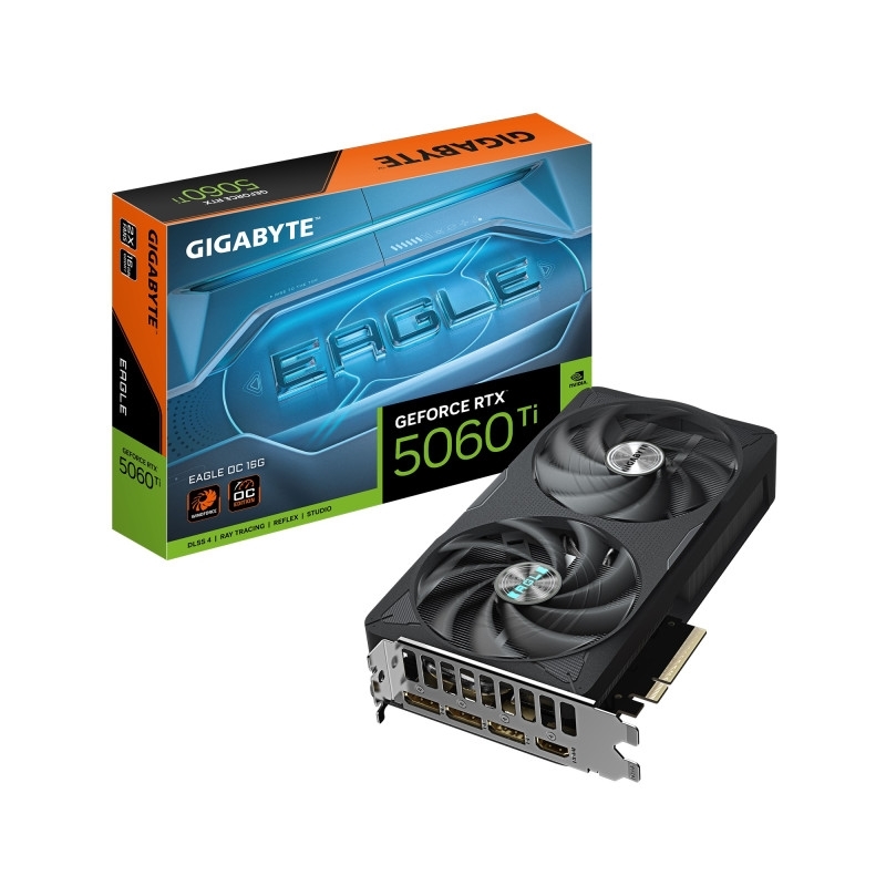 VIDEO GEFORCE RTX 5060 TI GIGABYTE EAGLE OC 16G