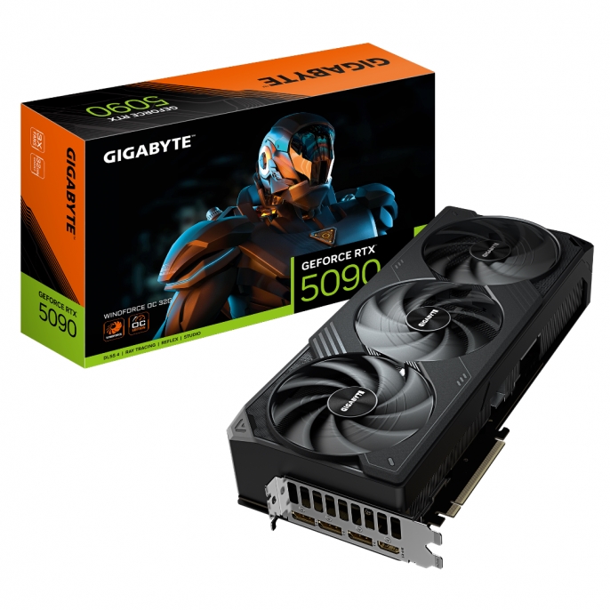 VIDEO GEFORCE RTX 5090 GIGABYTE WF3 OC 32GB