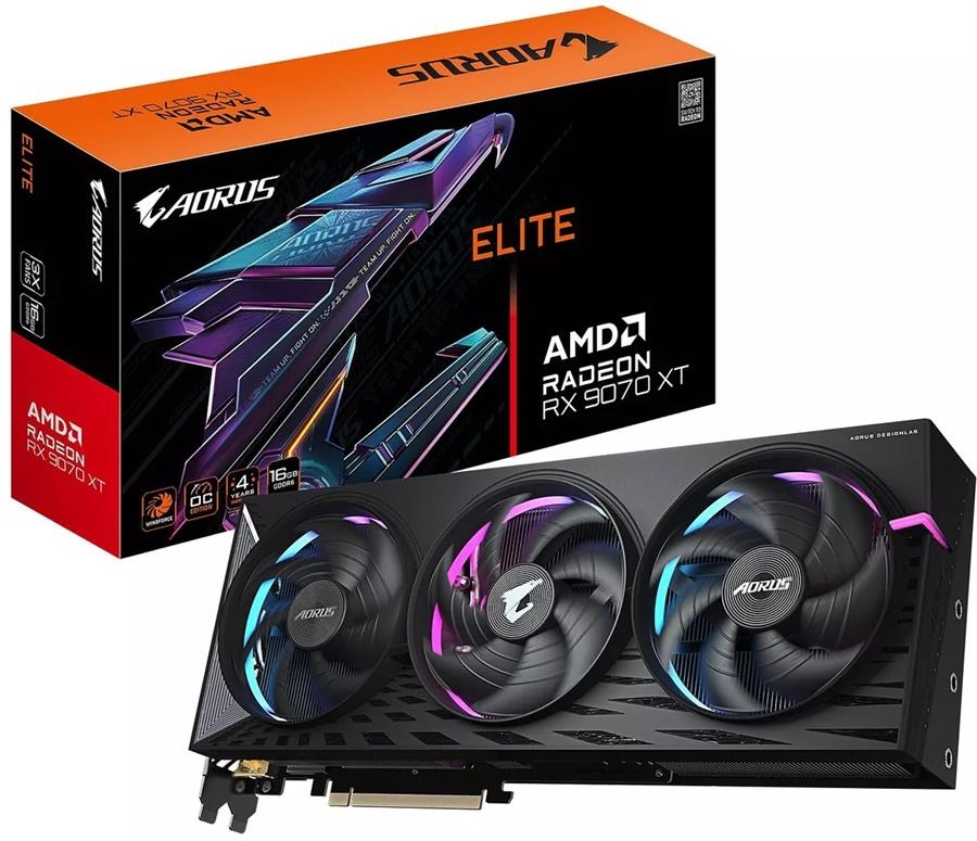 VIDEO RADEON RX 9070XT GIGABYTE AORUS E 16GB