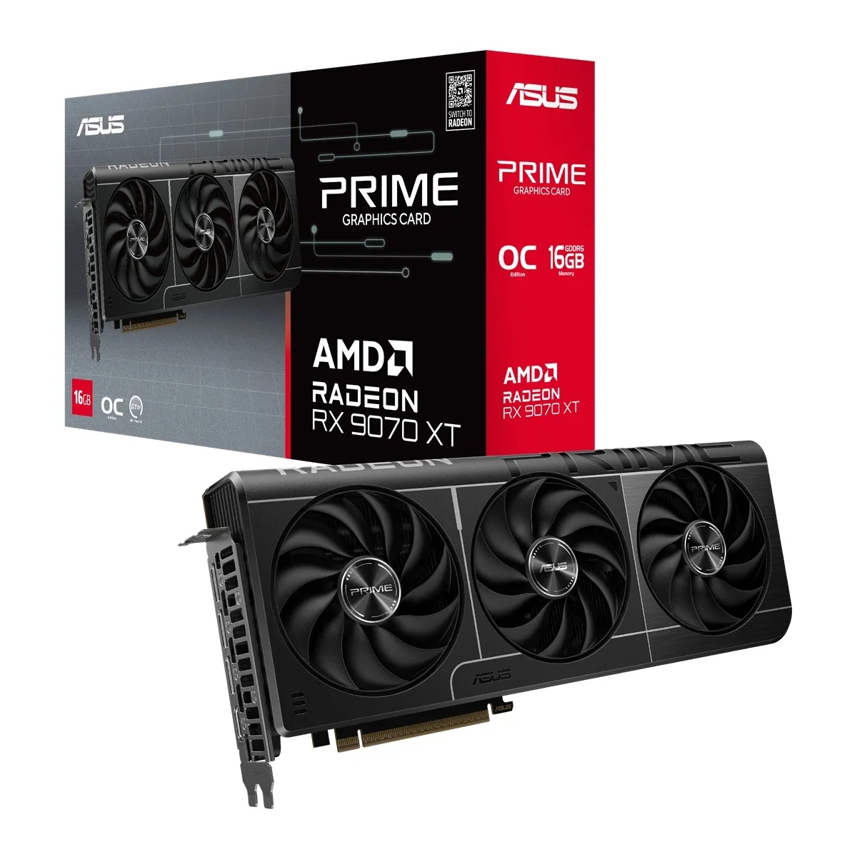 VIDEO RADEON RX 9070 ASUS PRIME O16GB (90YV0LI1-M0AA00)